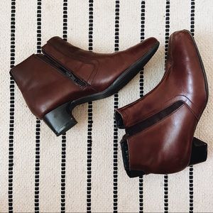 Spring Step Appeal Brown Bootie